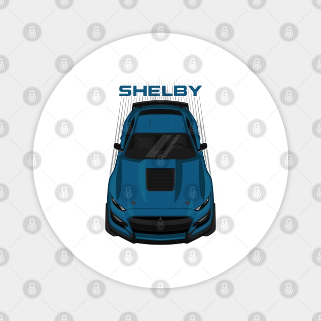 Ford Mustang Shelby GT500 2020-2021 - Ford Performance Blue Magnet by V8social